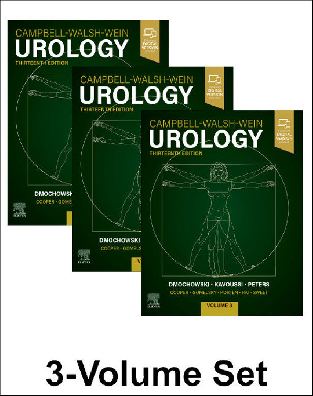 Campbell-Walsh-Wein Urology, 3 Volume Set, 13th edition