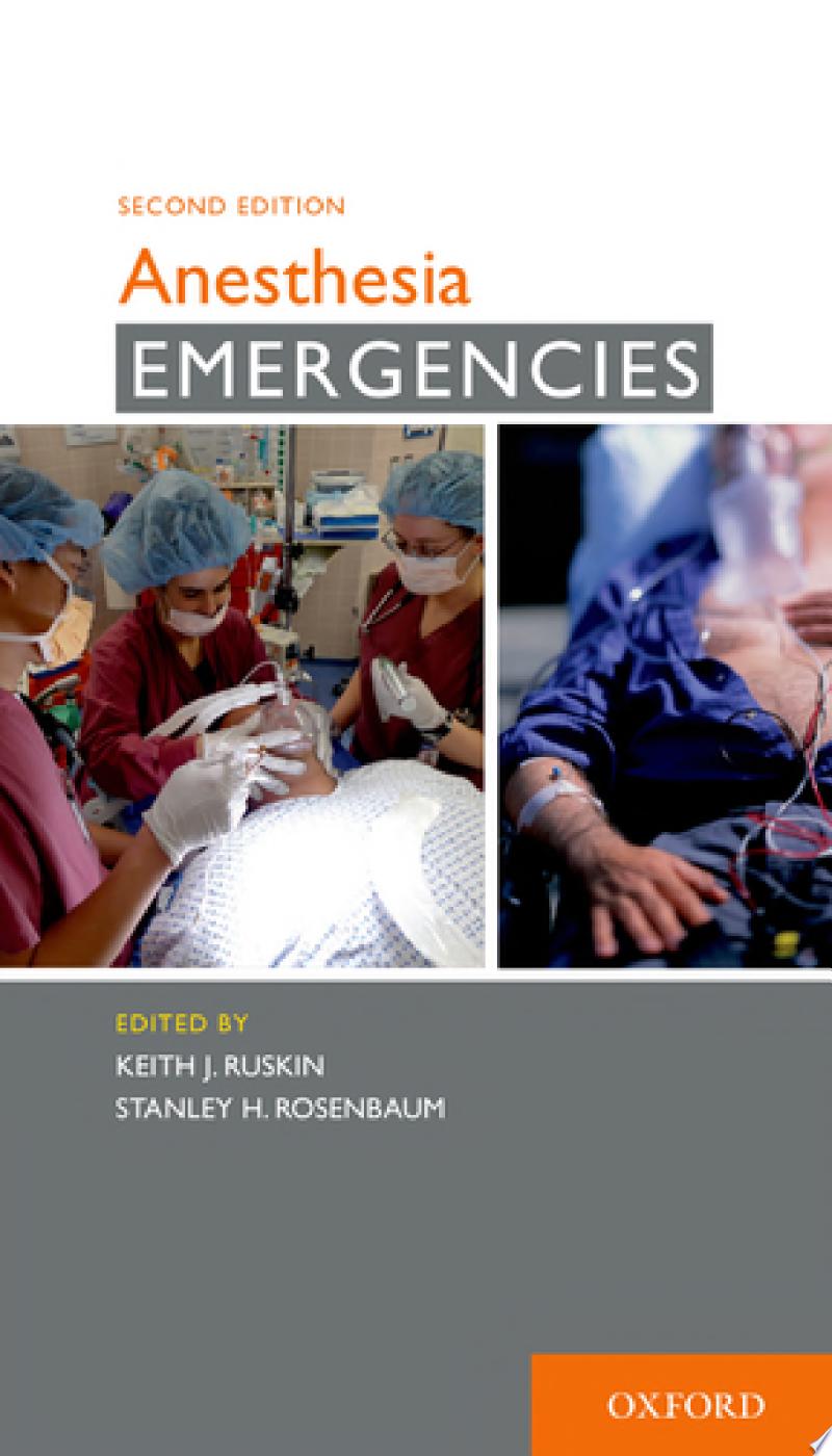 Anesthesia Emergencies, 2nd Edition