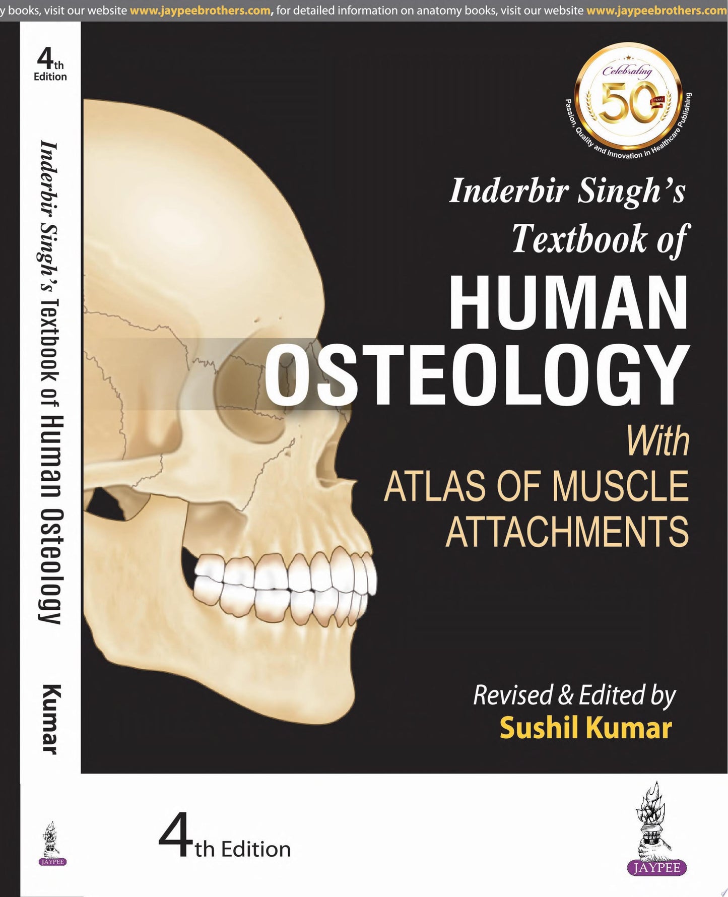 Inderbir Singh's Textbook of Human Osteology: With Atlas of Muscle Attachments, 5th Edition