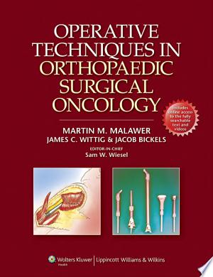 Operative Techniques in Orthopaedic Surgical Oncology