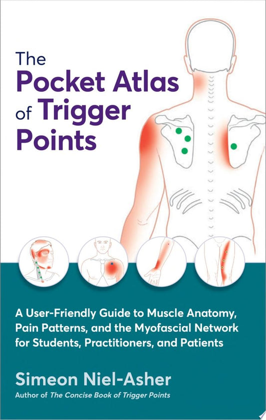 The Pocket Atlas of Trigger Points: A User-Friendly Guide to Muscle Anatomy, Pain Patterns, and the Myofascial Network for Students, Practitioners, and Patients