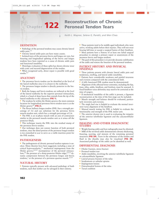 Operative Techniques in Foot and Ankle Surgery