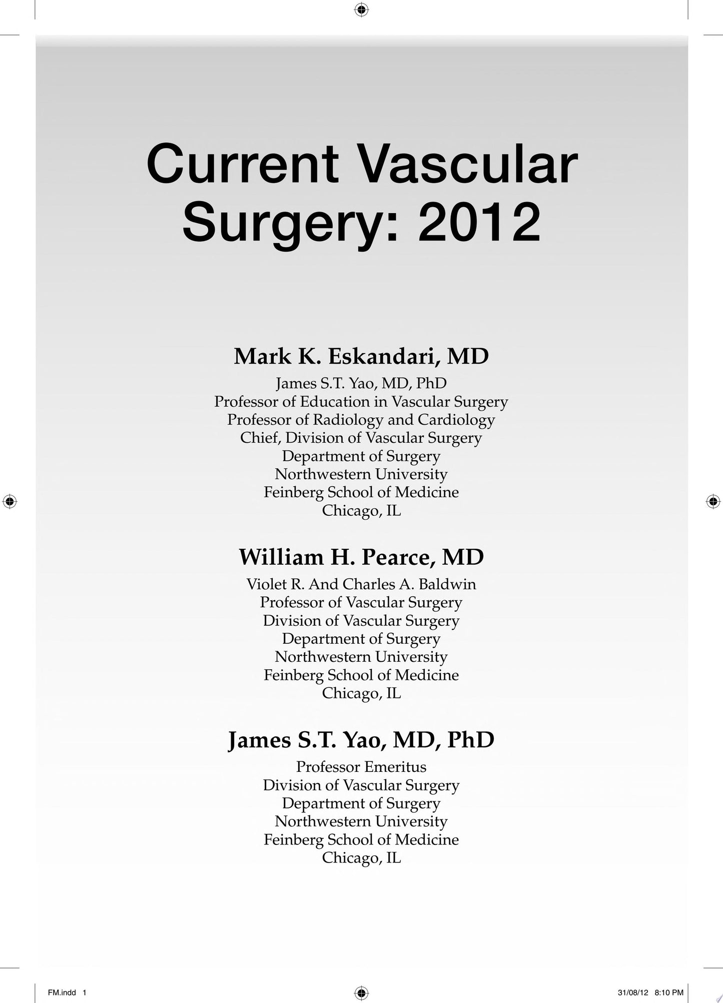 Contemporary Vascular Surgery