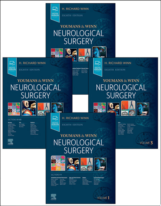 Youmans and Winn Neurological Surgery: 4 – Volume Set, 8th Edition