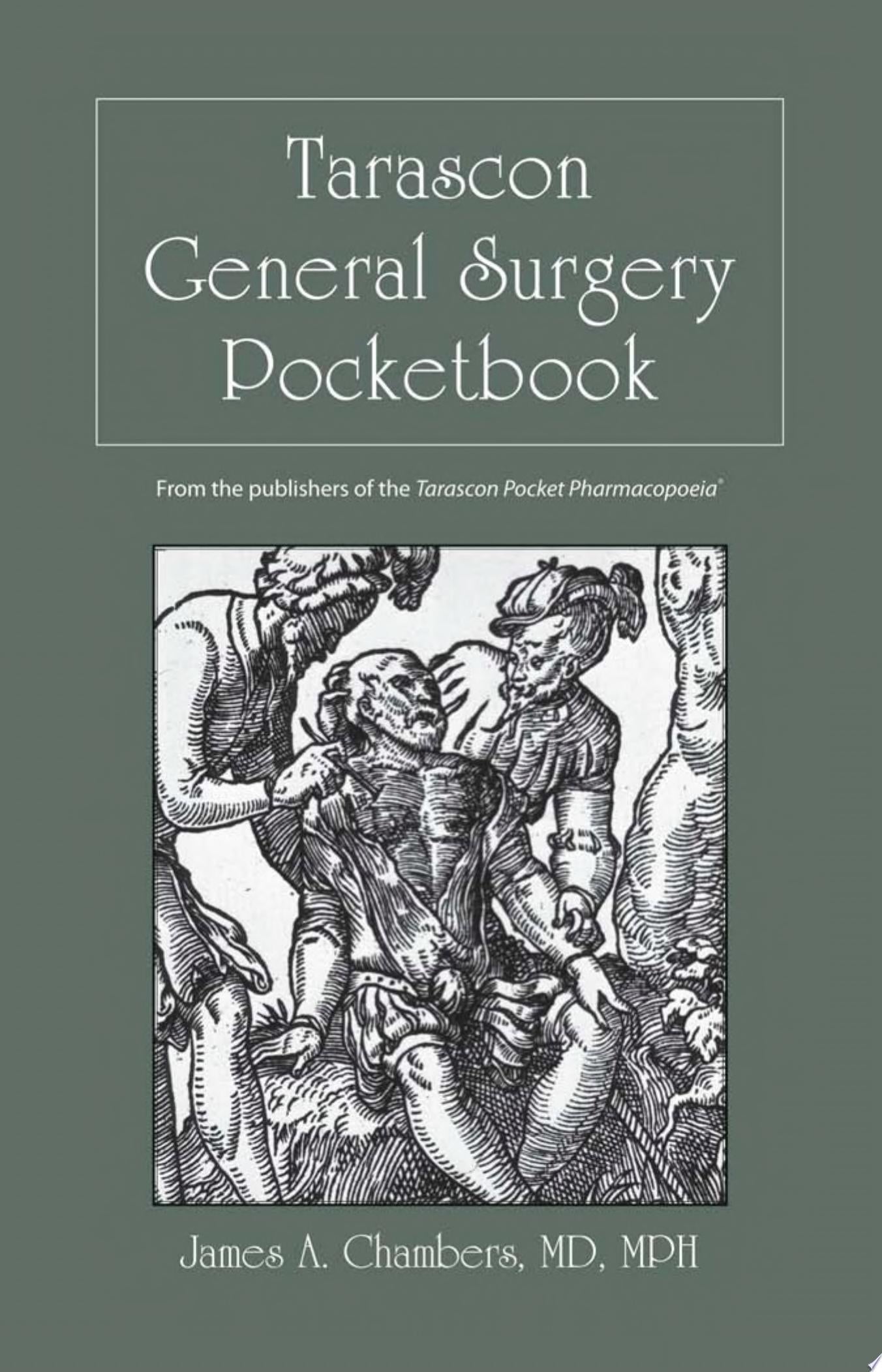 Tarascon General Surgery Pocketbook