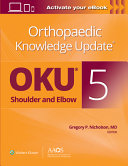 Orthopaedic Knowledge Update: Shoulder and Elbow 5