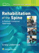Rehabilitation of the Spine: A Patient-Centered Approach, 3rd Edition