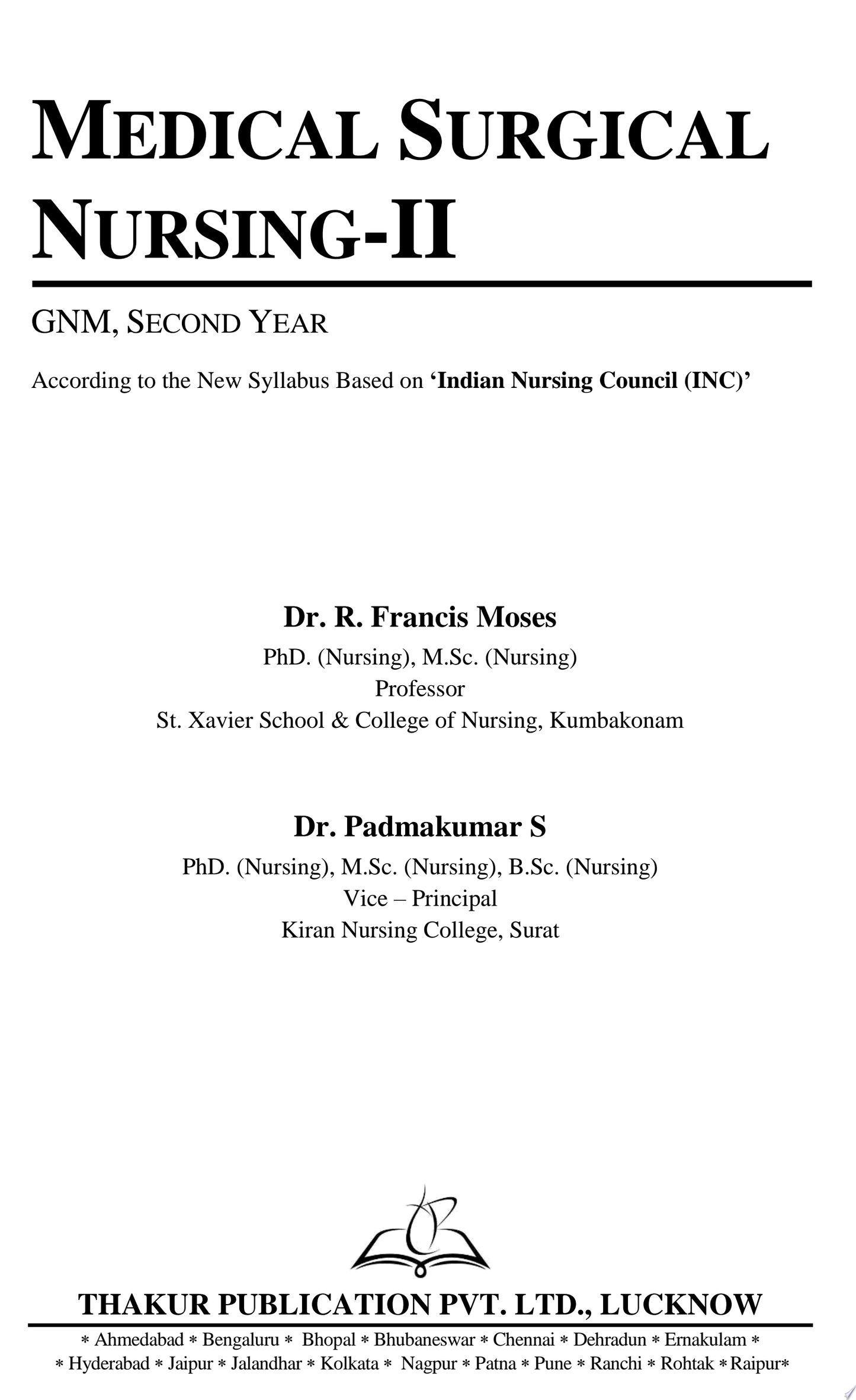 Medical Surgical Nursing I & II