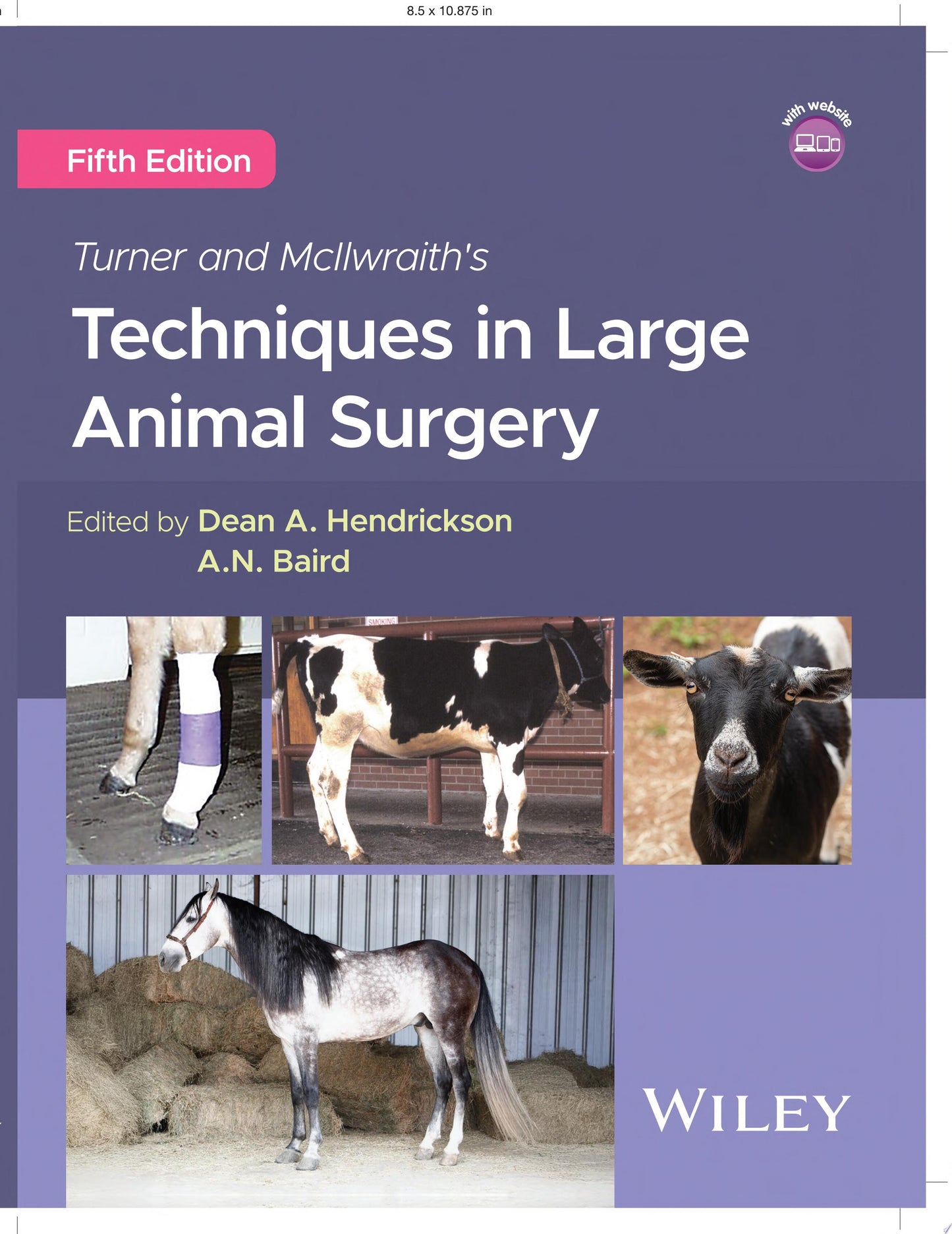 Turner and McIlwraith’s Techniques in Large Animal Surgery, 5th Edition