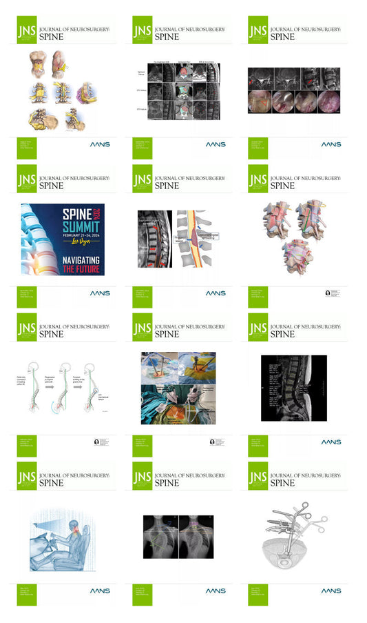 Journal of Neurosurgery Spine 2024 Full Archives