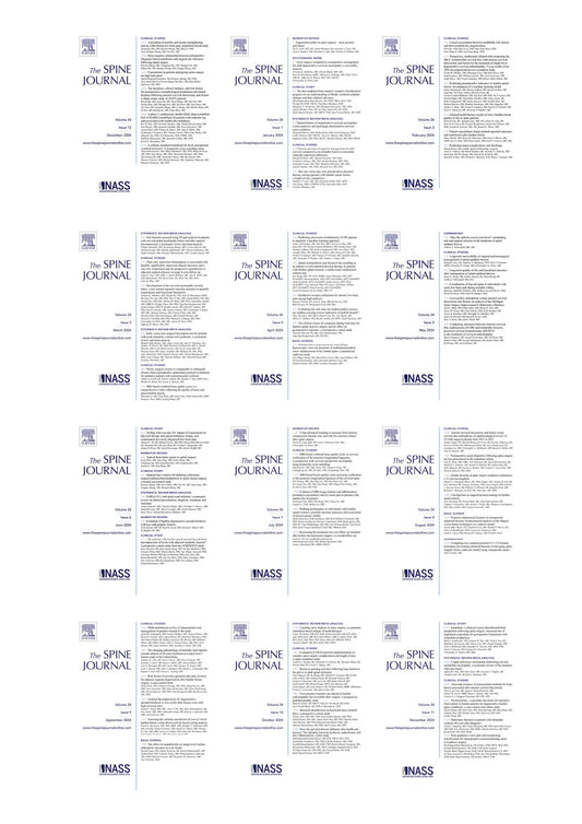 The Spine Journal 2024 Full Archives
